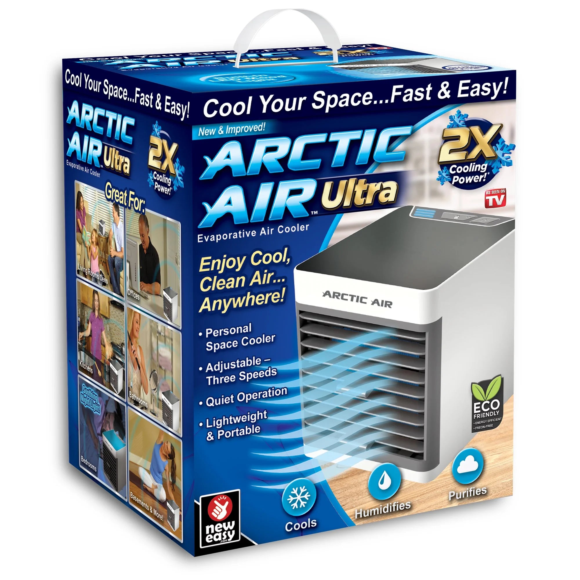 Mini Ventilador Aire Portatil